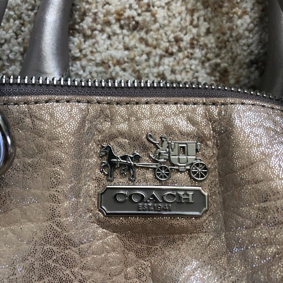 NWT Coach Sophia Madison Satchel Bag SV Slate - Picture 2 of 9